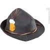 Image de W WIDMANN MILANO Party Fashion - 1409M - Chapeau bavarois, avec décoration de chope de bière, gris, Bavière, fête de la bière, costume traditionnel, chapeau, accessoire, carnaval, fête à thème