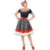 Image de W WIDMANN MILANO Party Fashion - Costume mode des années 50, robe avec jupon, rockabilly, rock'n'roll, déguisements de carnaval