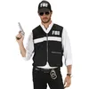 Image de W WIDMANN MILANO Party Fashion - Déguisement d'enquêteur du FBI sur les scènes de crime, d'agent secret, de SWAT, de carnaval