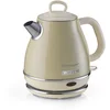 Image de Ariete Bouilloire Vintage 2868, Bouilloire Électrique avec Base 360° Sans Fil, Arrêt Automatique, Capacité 1 L, Acier Inoxydable, 1600W, Beige