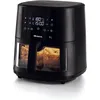 Image de Ariete 4630 Friteuse à air 9L, 1500W, Capacité 9L, 8 programmes, Fonction Grill, Jusqu'à 3,5 kg d'aliments frits, Température jusqu'à 200°C, Panier transparent, Noir