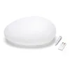 Image de Velamp Pierre lumineuse solaire 40cm Blanc