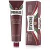 Image de Proraso | Crème à raser en tube nourrissante pour barbes dures (150 ml)   Crème de rasage protectrice à l'huile de bois de santal et beurre de karité