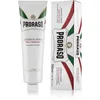 Image de Proraso | Crème à raser pour peaux sensibles (tube de 150 ml)   Crème de rasage aux extraits d'avoine et de thé vert   Fabriquée en Italie