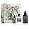 Image de PRORASO - Coffret vintage de soins pour la barbe « Azur & Citron vert » Soin barbe 1 pieces unisex