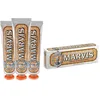 Image de Dentifrice Marvis Fleur d'Oranger (tube de 75 ml), dentifrice aromatisé pour l'hygiène bucco-dentaire, élimine la plaque dentaire et soigne les gencives, fraîcheur durable