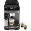 Image de De’Longhi Magnifica Evo Next - Perfetto Machine à Café Automatique avec LatteCrema Mousseur à Lait Automatique, 13 Boissons en une Seule Touche, Écran Tactile Couleurs, Titane et Noir (ECAM312.80.TB)
