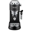 Image de De’Longhi Dedica Style - Perfetto Machine à Expresso Compacte, Mousseur de Lait Manuel pour Expresso et Cappuccino, Compatible Dosettes ESE, Panneau de Commande à Boutons, Largeur 15cm, Noir(EC685.BK)