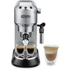 Image de De'Longhi Dedica Style EC685.M, Machine à Expresso avec Buse à Mousse de Lait Professionnelle, Seulement 15 cm de Large, Réservoir de 1 L, Boîtier en Métal, Compatible avec les Dosettes E.S.E, Métal
