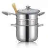 Image de Cuit-pâtes Premium inox 20 cm 4 L Inoxriv