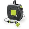 Image de G.F. SRL, Aquabag Style, Mini dévidoir Compact pour Tuyau d'arrosage, avec 11,5 M de Tuyau, en kit prêt à l'emploi, pour l'arrosage des Plantes, des balcons et des Jardins, Couleur Vert Lime