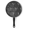 Image de Excelsa Disco Cook Poêle 7 compartiments pour crêpes, antiadhésif, diamètre 28 cm, aluminium