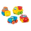 Image de Clementoni - 14099 - Soft & Go Cars - 1 Unité Aléatoire - Jeu pour Bébés et Jeunes Enfants de 6 à 36 Mois - Voitures Miniatures Souples pour s'amuser sans Risque de se Blesser