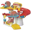 Image de Clementoni Baby Fire Station, piste de voiture pour enfants 18 mois avec 1 machine basculante, stimule la manualité et les curiosités, jeu de petite enfance Made in Italy, Ligne Play for Future, 17559