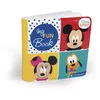 Image de Clementoni - 17720 - Disney Baby - Mickey - Mon Premier Livre - Livre d'Eveil pour Bébés à partir de 6 Mois et Plus - Jeu Premier Âge - Cadeau Naissance - 100% Lavable - Waterproof