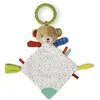 Image de Clementoni - Doudou Ourson - Lovely Bear Conforter - Peluche Educative - Développement des Emotions - Absorbe Les Odeurs - Porte Tétine - pour Enfants Dès 0 Mois
