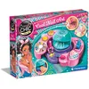 Image de Clementoni | Crazy Chic   Cool Nail Art pour Enfants 6 Ans+ | Kit Manucure avec Séchoir à Ongles | Paillettes, Strass, Stickers, Pochoirs, Vernis Bleu | Activité Créative | Idée Cadeau Beauté
