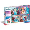 Image de Frozen 4 Puzzles En 1 12-16- 20-24 Pièces