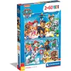 Image de Clementoni | Puzzle Pat'Patrouille 2x20 Pièces pour Filles et Garçons 4 Ans+ | Supercolor | Motricité et Logique | 27 x 19 cm | Activité Calme | Idée Cadeau Éco-Conçu