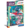 Image de Puzzle Disney Stitch Supercolor 2x20 Pièces - Jeu Éducatif Calme - 3 Ans+