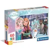 Image de Clementoni   Puzzle Enfant La Reine des Neiges 60 Pièces   4 Ans et +   Jeu de société Enfant, Univers Magique, Patience   Idée Cadeau
