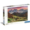 Image de Clementoni | Puzzle Val Di Funes 2000 Pièces pour Adultes | Paysage Alpes Italiennes | 97,5 x 66,8 cm | Poster Inclus | Jeu de Concentration | Activité Relaxante | Matériaux Recyclés | sans Écran
