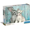 Image de Compact 500 pièces - Cat and Bunny