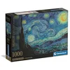 Image de Clementoni - Puzzle pour Adultes 1000 Pièces, HQC Museum-The Starry Night Compact Box, Fabriqué en Italie, 37065