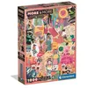 Image de Clementoni - Puzzle pour Adultes 1000 Pièces, More is More - Fashin&Design Compact Box, Fabriqué en Italie, 37071