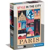 Image de Clementoni Puzzle Paris 1000 Pièces Style in The City - Puzzle pour Adultes 14-99 Ans, Paris, France, Fabriqué en Italie, 39843