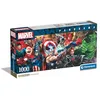 Image de Clementoni | Marvel Puzzle Panorama 1000 Pièces pour Adultes | Super-Héros Avengers Collection | Poster Inclus | Jeu de Société | Format 98×33 Cm | Écoresponsable