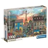 Image de Clementoni - Puzzle pour Adultes 1000 Pièces, HQC Streets of Paris - Compact Box, Fabriqué en Italie, 39983