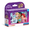 Image de Clementoni Puzzle Disney Princess 6 Pièces - Cube Supercolor, Puzzle pour Enfants 2-4 Ans, Disney, Fabriqué en Italie, 40660