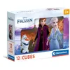 Image de Clementoni Puzzle Disney Frozen 12 Pièces - Cube Supercolor, Puzzle pour Enfants 3-5 Ans, Disney, Fabriqué en Italie, 41192
