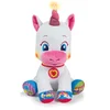 Image de Clementoni Baby 52329 - Ma Douce Licorne Interactive - Peluche - Jouet Educatif - Elle Chante et S'Illumine - 5 Touches Interactives - Effets Lumineux - pour Enfants à partir de 6 Mois et Plus