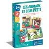 Image de Clementoni | Les Animaux et Leur Petit pour Enfants 2 4 Ans | Jeu Éducatif d'Association avec 16 Mini-Puzzles Autocorrectifs | Développement Langage et Motricité Fine | Format Compact