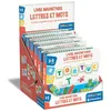 Image de Clementoni - Livre Magnétique Lettres et Mots   3-5 Ans   Jeu éducatif Enfant pour Apprendre l’Alphabet, Former Ses Premiers Mots et écrire, Lettres magnétiques et Feutre effaçable, Cadeau Jouet