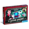Image de Clementoni - Le Caisson Magique dès 7 Ans - Coffret de Magie Enfants - Jeu Interactif avec Lumières, Sons et Accessoires - 80 Tours - Nouvelle Édition Ludique