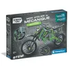 Image de Clementoni - Motocross 8 Ans   Coffret de Construction mécanique Enfant avec Plus de 180 Composants, système de Direction Fonctionnel et Pistons Mobiles, Jeu Scientifique STEM, Jouet éducatif, Cadeau