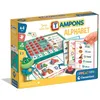 Image de Clementoni - Mon Coffret Tampons Alphabet dès 4 Ans - 16 Jeux Évolutifs pour Enfant - pour Apprendre Les Premières Lettres en s’Amusant - Apprentissage - Pratique - Idée Cadeau - Fabriqué en Italie