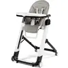 Image de Peg Perego Siesta Follow Me, chaise haute multifonctions Ultra compacte, Ice