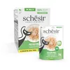 Image de Schesir, Filets de Poulet avec Bar en gelée, Nourriture Humide complémentaire pour Chats, Recette Originale, 100% Naturel, 6 sachets de 70 g