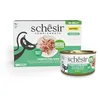 Image de Schesir, Filets de Thon avec algues en gelée, Nourriture Humide complémentaire pour Chats, Recette Originale, 100% Naturel, 6 boîtes de 70 g