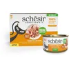 Image de Schesir, Filets de Thon avec aloé en gelée, Nourriture Humide complémentaire pour Chats, Recette Originale, 100% Naturel, 6 boîtes de 70 g