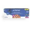 Image de Schesir, Thon avec alicette en Bouillon, Nourriture Humide complète pour Chats, en Conserve, avec des vitamines supplémentaires, 100% Naturel, 6 x 85 g