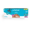 Image de Schesir, Thon en Bouillon, Nourriture Humide complète pour Chats, en Conserve, avec des vitamines supplémentaires, 100% Naturel, 6 x 85 g