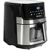 Image de Melchioni Family | Friteuse à Air Smart GINEVRA, Capacité de 6,5 L, Timer 1/60 minutes, avec Wi-Fi compatible avec Google et Alexa, Air Fryer Multiprogramme avec App, 80-200°C, 1600 W, Couleur Noire