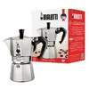 Image de Bialetti - Moka Express: La Cafetière Expresso Iconique, Le Vrai Café Italien, Cafetière 6 Tasses (270 Ml), Aluminium, Argenté