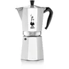 Image de Bialetti - Moka Express: La Cafetière Expresso Iconique, Le Vrai Café Italien, Cafetière Moka 12 Tasses (670 Ml), Aluminium, Argenté - Pas pour l'induction
