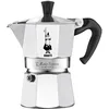 Image de Bialetti - Moka Express: La Cafetière Expresso Iconique, Le Vrai Café Italien, Cafetière, 2 Tasses (90 Ml), Aluminium, Argenté